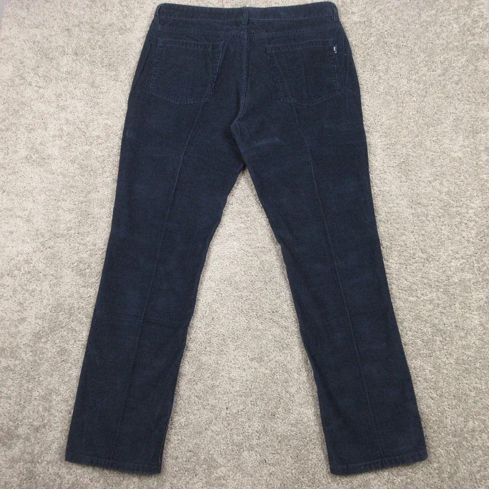 Vineyard Vines Pants Mens‎ 35x32 Navy Blue Corduroy 5 Pocket Chinos Preppy Zip